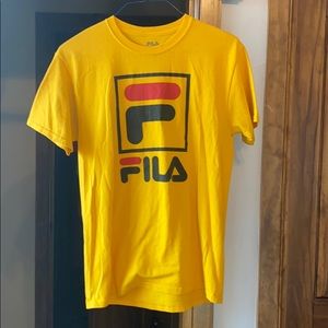 Yellow Fila Shirt